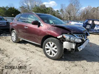 2014 Nissan Murano SL with VIN JN8AZ1MW1EW520571, listed as a Copart auction lot 50661385 with 69,832 mi miles and Salvage Title. Bid and sale history available at carsss.com. Image 4.
