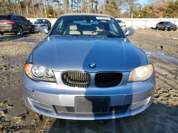 2010 BMW 1 Series 128i with VIN WBAUL7C57AVJ77350, listed as a Copart auction lot 43150295 with 240,639 mi miles and Clean Title. Bid and sale history available at carsss.com. Image 5.
