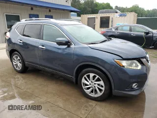 2014 Nissan Rogue SL with VIN 5N1AT2MT3EC769590, listed as a Copart auction lot 51731374 with 138,077 mi miles and Salvage Title. Bid and sale history available at carsss.com. Image 4.