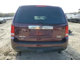 2015 Honda Pilot Touring with VIN 5FNYF4H96FB052674, listed as a Copart auction lot 52222535 with 112,975 mi miles and Salvage Title. Bid and sale history available at carsss.com. Image 6.