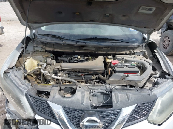 2015 Nissan Rogue SV with VIN 5N1AT2MKXFC755212, listed as a IAAI auction lot 41568466 with 118,449 mi miles. Bid and sale history available at carsss.com. Image 10.