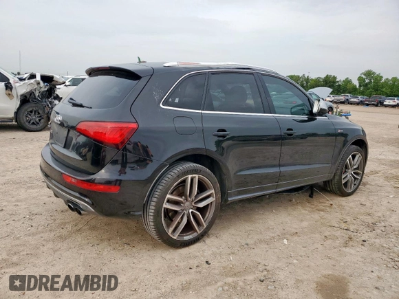2014 Audi SQ5 Premium Plus z VIN WA1CGAFP8EA088536, wystawiony jako Copart lot #58494075 z przebiegiem 56 857 mil mil oraz Szkoda całkowita • Salvage title. Historia ofert i sprzedaży dostępna na DreamBid. Obrazek 3.