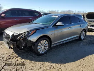 2017 Hyundai Sonata Hybrid SE with VIN KMHE24L16HA060104, listed as a Copart auction lot 42119825 with 107,969 mi miles and Salvage Title. Bid and sale history available at carsss.com. Image 1.