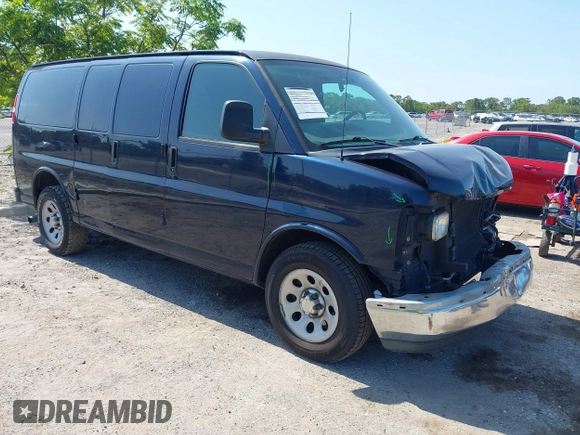 2013 Chevrolet Express Cargo с VIN 1GCSGAFX5D1155948, выставлен на аукционе IAAI как лот 42331446 с пробегом 99 368 миль миль и . История ставок и продаж доступна на DreamBid. Изображение 1.