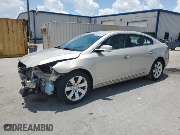 2013 Buick LaCrosse Premium 1 with VIN 1G4GF5E38DF238965, listed as a Copart auction lot 58130755 with 89,287 mi miles and Salvage title. Bid and sale history available at DreamBid. Image 1.