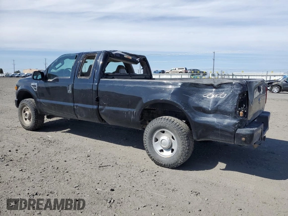 2008 Ford Super Duty F-250 SRW XL with VIN 1FTSX21558ED37188, listed as a Copart auction lot 53233185 with 69,842 mi miles and Salvage Title. Bid and sale history available at carsss.com. Image 2.
