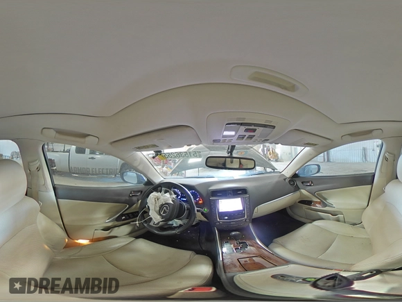 2013 Lexus IS 250 with VIN JTHBF5C26D5187477, listed as a Copart auction lot 51536255 with Not Provided miles and Salvage Title. Bid and sale history available at DreamBid. Image 13.