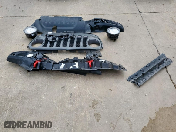 2021 Jeep Wrangler Unlimited Rubicon с VIN 1C4HJXFN9MW792972, выставлен на аукционе Copart как лот 53322835 с пробегом 32 203 миль миль и Списание • Salvage title. История ставок и продаж доступна на DreamBid. Изображение 13.