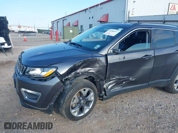 2020 Jeep Compass Limited z VIN 3C4NJCCB7LT170817, wystawiony jako IAAI lot #40180517 z przebiegiem 91 371 mil mil oraz . Historia ofert i sprzedaży dostępna na DreamBid. Obrazek 6.