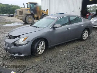 2014 Nissan Maxima SV with VIN 1N4AA5AP2EC477048, listed as a Copart auction lot 58208895 with 82,738 mi miles and Salvage title. Bid and sale history available at DreamBid. Image 1.