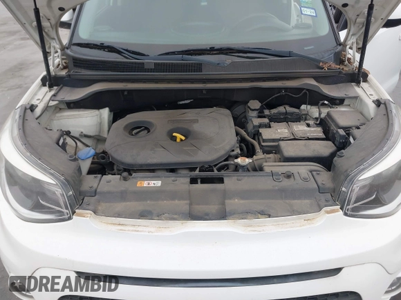 2018 Kia Soul + with VIN KNDJP3A53J7898937, listed as a IAAI auction lot 42032201 with 107,750 mi miles. Bid and sale history available at carsss.com. Image 10.