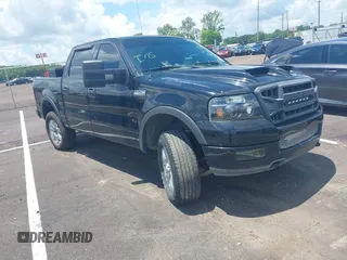 2004 Ford F-150 XLT with VIN 1FTPW14514KA67581, listed as a IAAI auction lot 42634951 with 191,175 mi miles and . Bid and sale history available at DreamBid. Image 1.