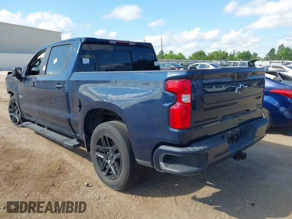 2022 Chevrolet Silverado 1500 RST with VIN 2GCPADED3N1505945, listed as a IAAI auction lot 40377315 with Not Provided miles and . Bid and sale history available at DreamBid. Image 3.