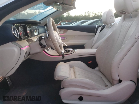 2018 Mercedes-Benz E-Class E 400 with VIN WDD1K6FB4JF051337, listed as a Copart auction lot 73521454 with 58,891 mi miles and Salvage Title. Bid and sale history available at carsss.com. Image 7.