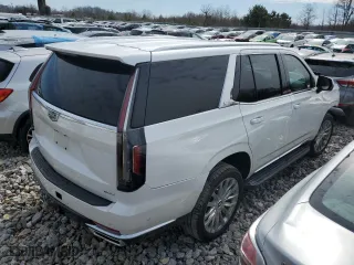 2021 Cadillac Escalade RWD Premium Luxury with VIN 1GYS3BKL0MR457504, listed as a Copart auction lot 45189305 with 84,961 mi miles and Salvage Title. Bid and sale history available at carsss.com. Image 3.