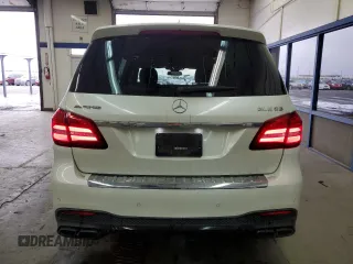 2018 Mercedes-Benz GLS with VIN 4JGDF7FE2JB023499, listed as a Copart auction lot 44105595 with 85,925 mi miles and Salvage Title. Bid and sale history available at carsss.com. Image 6.