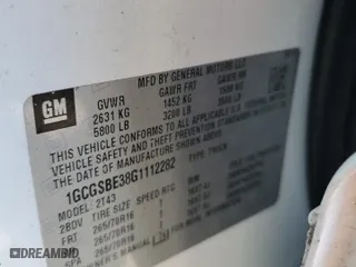 2016 Chevrolet Colorado 2WD WT with VIN 1GCGSBE38G1112282, listed as a Copart auction lot 51475135 with 76,944 mi miles and Salvage Title. Bid and sale history available at carsss.com. Image 13.