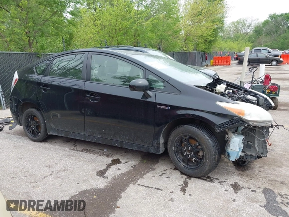 2012 Toyota Prius One with VIN JTDKN3DU4C1510262, listed as a IAAI auction lot 42114984 with 230,803 mi miles. Bid and sale history available at carsss.com. Image 14.