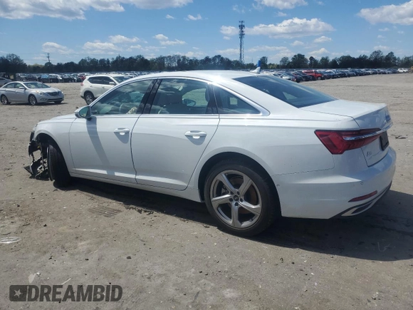 2024 Audi A6 Premium z VIN WAUD3BF27RN037993, wystawiony jako Copart lot #53230365 z przebiegiem 5 275 mil mil oraz Szkoda całkowita • Salvage title. Historia ofert i sprzedaży dostępna na DreamBid. Obrazek 2.