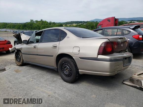 2002 Chevrolet Impala z VIN 2G1WF52E029305711, wystawiony jako Copart lot #57950315 z przebiegiem 151 797 mil mil oraz Szkoda całkowita • Salvage title. Historia ofert i sprzedaży dostępna na DreamBid. Obrazek 2.