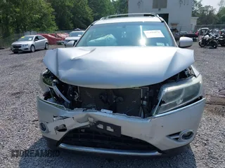 2013 Nissan Pathfinder SV with VIN 5N1AR2MMXDC609048, listed as a IAAI auction lot 42494071 with 124,723 mi miles and . Bid and sale history available at DreamBid. Image 6.