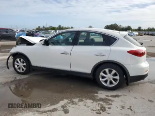 2010 Infiniti EX Journey with VIN JN1AJ0HR6AM752786, listed as a Copart auction lot 74788834 with 183,219 mi miles and Salvage Title. Bid and sale history available at carsss.com. Image 2.