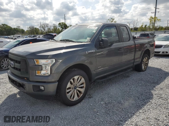 2016 Ford F-150 XL with VIN 1FTEX1CP1GFD12884, listed as a Copart auction lot 50345345 with 194,286 mi miles and Clean Title. Bid and sale history available at carsss.com. Image 1.