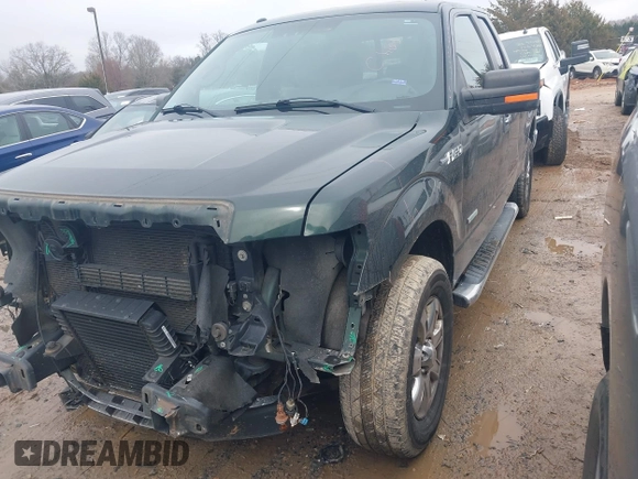 2014 Ford F-150 XL with VIN 1FTFX1ET3EFC14676, listed as a IAAI auction lot 41399135 with 200,553 mi miles. Bid and sale history available at carsss.com. Image 2.