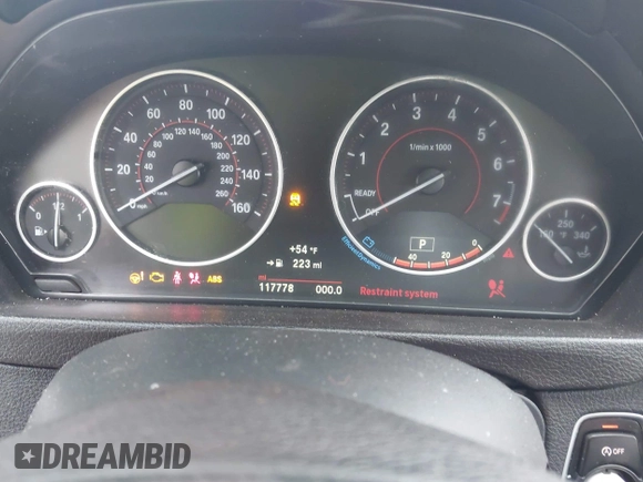 2017 BMW 3 Series 330i xDrive with VIN WBA8D9G39HNU64668, listed as a IAAI auction lot 42180325 with 117,778 mi miles and . Bid and sale history available at DreamBid. Image 7.