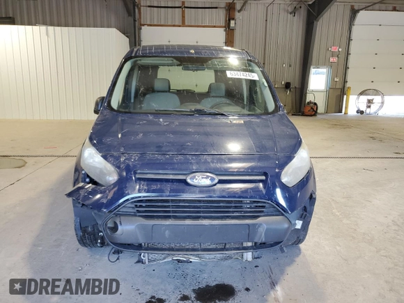 2014 Ford Transit Connect XLT with VIN NM0LE7F71E1156803, listed as a Copart auction lot 63474245 with 348,140 mi miles and Salvage title. Bid and sale history available at DreamBid. Image 5.