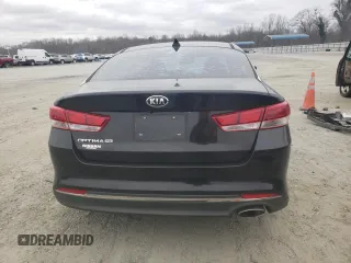 2016 Kia Optima LX with VIN 5XXGT4L34GG102350, listed as a Copart auction lot 44773335 with 134,464 mi miles and Salvage Title. Bid and sale history available at carsss.com. Image 6.