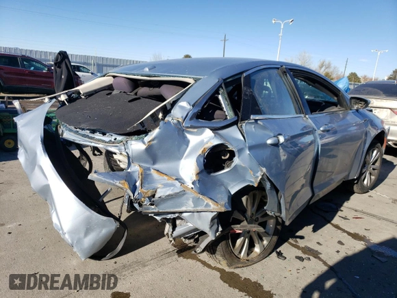 2015 Chrysler 200 Limited with VIN 1C3CCCABXFN646426, listed as a Copart auction lot 87853065 with 147,316 mi miles and Salvage Title. Bid and sale history available at carsss.com. Image 3.