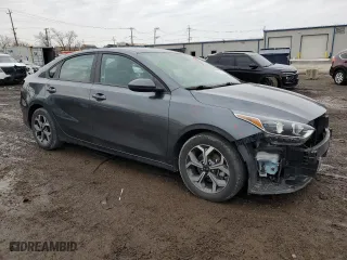 2021 Kia Forte LXS with VIN 3KPF24AD2ME288713, listed as a Copart auction lot 49091065 with 38,290 mi miles and Salvage Title. Bid and sale history available at carsss.com. Image 4.