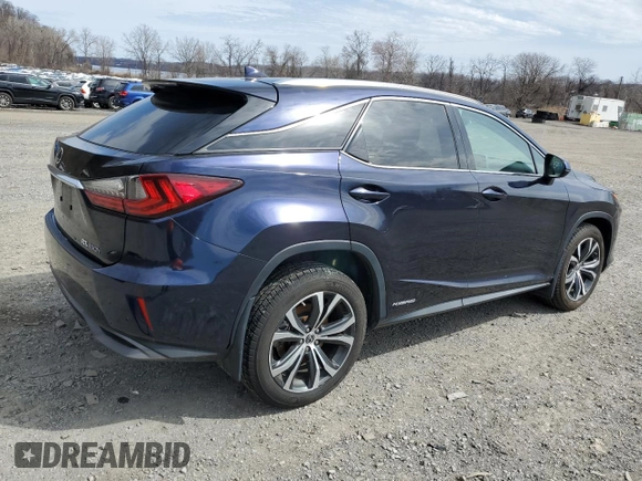 2019 Lexus RX with VIN 2T2BGMCA0KC032659, listed as a Copart auction lot 50503485 with 71,712 mi miles and Salvage Title. Bid and sale history available at carsss.com. Image 3.