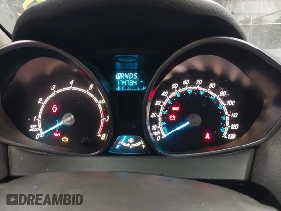 2015 Ford Fiesta SE with VIN 3FADP4BJ1FM133520, listed as a IAAI auction lot 42229311 with 174,734 mi miles and . Bid and sale history available at DreamBid. Image 7.