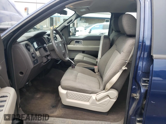 2009 Ford F-150 XL with VIN 1FTRW14889FB41601, listed as a Copart auction lot 61250445 with 101,637 mi miles and Clean title. Bid and sale history available at DreamBid. Image 7.
