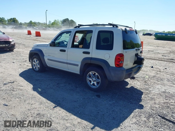 2003 Jeep Liberty Sport with VIN 1J4GK48K63W558064, listed as a IAAI auction lot 42043911 with 171,317 mi miles and . Bid and sale history available at DreamBid. Image 3.