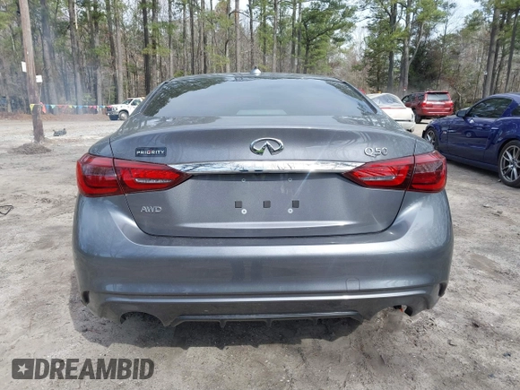 2021 Infiniti Q50 Pure z VIN JN1EV7ARXMM750634, wystawiony jako IAAI lot #41743851 z przebiegiem Nie podano mil oraz . Historia ofert i sprzedaży dostępna na DreamBid. Obrazek 15.