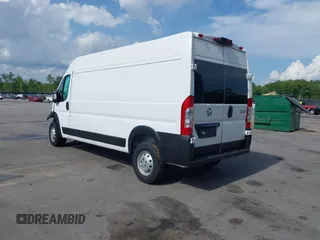 2023 Ram ProMaster Cargo with VIN 3C6MRVHG7PE509176, listed as a IAAI auction lot 42069332 with 72,976 mi miles. Bid and sale history available at carsss.com. Image 3.