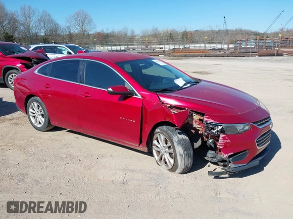 2016 Chevrolet Malibu LT with VIN 1G1ZE5ST2GF279481, listed as a IAAI auction lot 41823038 with 97,753 mi miles and . Bid and sale history available at DreamBid. Image 1.
