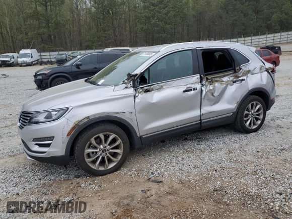 2017 Lincoln MKC Select with VIN 5LMCJ2C91HUL70659, listed as a Copart auction lot 51158085 with 54,296 mi miles and Salvage Title. Bid and sale history available at DreamBid. Image 1.