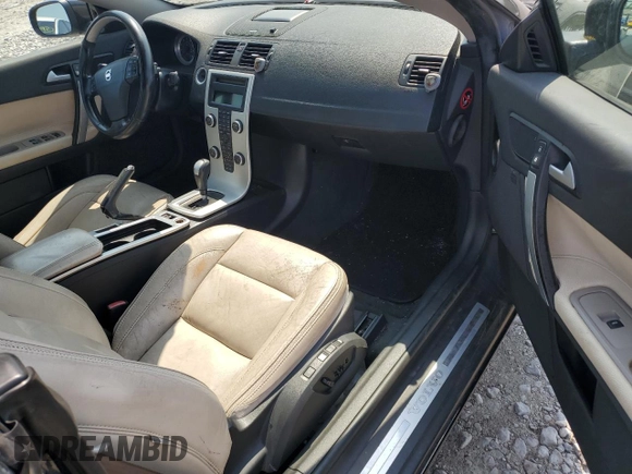 2011 Volvo C70 with VIN YV1672MC9BJ119775, listed as a Copart auction lot 63121274 with 0 mi miles and Salvage Title. Bid and sale history available at carsss.com. Image 8.