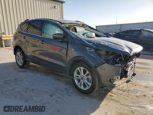 2018 Ford Escape SE with VIN 1FMCU0G95JUB49807, listed as a Copart auction lot 49744025 with 142,868 mi miles and Non Repairable. Bid and sale history available at carsss.com. Image 4.