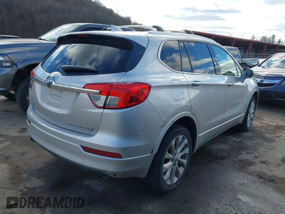 2017 Buick Envision Premium I with VIN LRBFXESX1HD195767, listed as a IAAI auction lot 40829131 with 114,690 mi miles and . Bid and sale history available at DreamBid. Image 4.