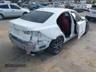 2019 Lexus IS with VIN JTHBA1D20K5085529, listed as a IAAI auction lot 41787672 with 105,633 mi miles. Bid and sale history available at carsss.com. Image 4.