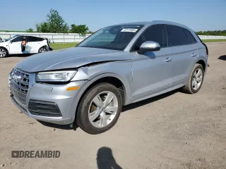 2018 Audi Q5 Premium with VIN WA1ANAFY9J2015010, listed as a Copart auction lot 52415665 with 103,420 mi miles and Salvage Title. Bid and sale history available at carsss.com. Image 1.
