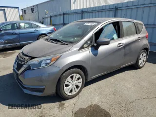 2017 Nissan Note SV with VIN 3N1CE2CP6HL368218, listed as a Copart auction lot 64677985 with 57,574 mi miles and Salvage title. Bid and sale history available at DreamBid. Image 1.