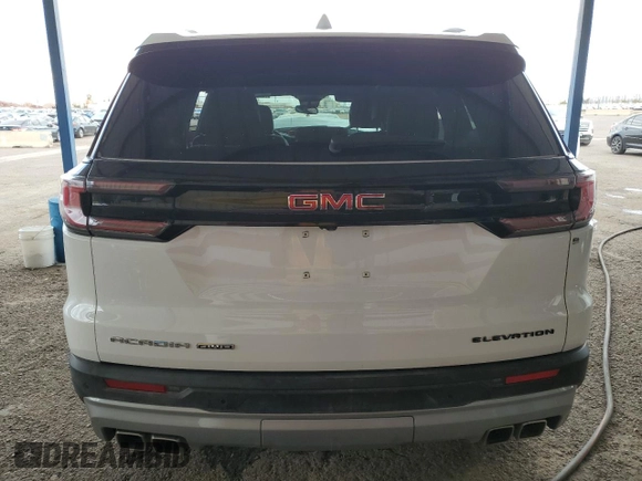 2024 GMC Acadia AWD Elevation z VIN 1GKENNKS6RJ199473, wystawiony jako Copart lot #53813095 z przebiegiem 21 566 mil mil oraz Szkody całkowita. Historia ofert i sprzedaży dostępna na DreamBid. Obrazek 6.