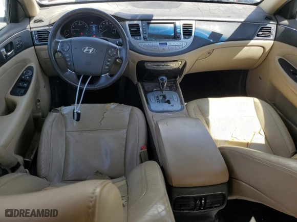 2011 Hyundai Genesis with VIN KMHGC4DE8BU127802, listed as a Copart auction lot 52614475 with 148,803 mi miles and Salvage Title. Bid and sale history available at carsss.com. Image 8.
