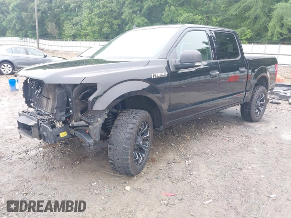 2019 Ford F-150 XL with VIN 1FTEW1C43KFC10164, listed as a IAAI auction lot 42342646 with 93,377 mi miles and . Bid and sale history available at DreamBid. Image 18.